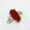 Sterling Silver and Carnelian Ring