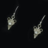 14k White Gold and Diamond Earrings $649
